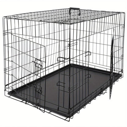 Folding Metal Dog Cage